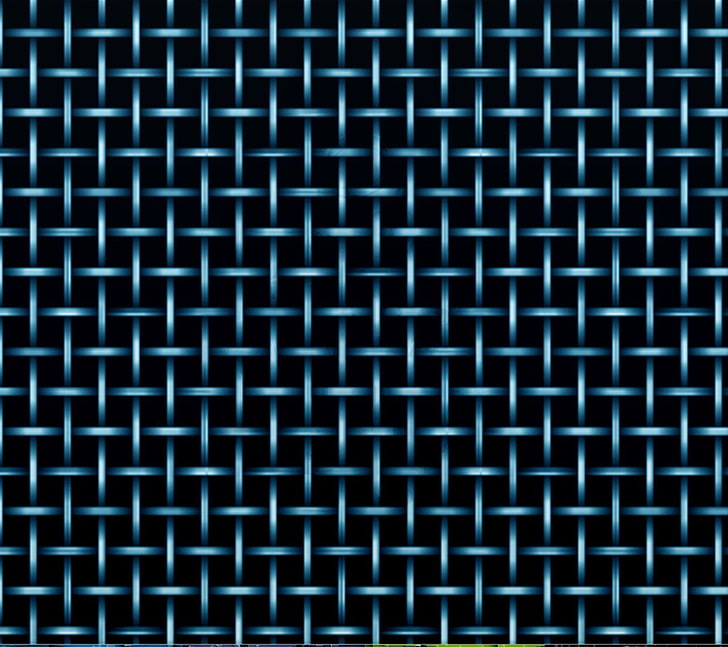 blaue Diamant überzogene Tapete, Android (Betriebssystem), Muster, HD-Hintergrundbild