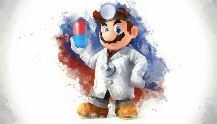 Super Smash Bros., Super Smash Bros. für Nintendo 3DS und Wii U, Dr. Mario, Mario, HD-Hintergrundbild