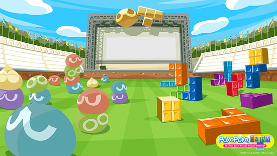 Videospiel, Puyo Puyo Tetris, HD-Hintergrundbild HD wallpaper