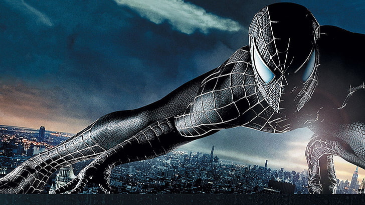 Spider-Man, Spider-Man 3, City, Movie, Night, HD wallpaper