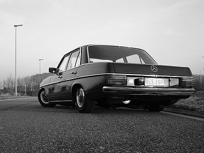 รถเก๋งเมอร์เซเดส - เบนซ์สีดำเมอร์เซเดส - เบนซ์, วอลล์เปเปอร์ HD HD wallpaper