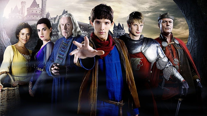 TV-show, Merlin, HD tapet