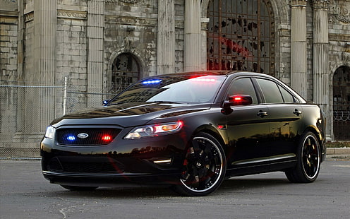 Ford Stealth Police Interceptor, ฟอร์ด, ตำรวจ, รถยนต์, ภาพถ่าย, วอลล์เปเปอร์ HD HD wallpaper