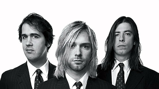 Nirvana Kurt Cobain Dave Grohl Krist Novoselic, HD-Hintergrundbild HD wallpaper