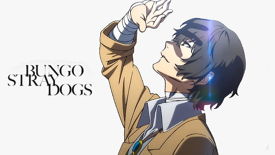 الرسوم المتحركة ، Bungou Stray Dogs ، Osamu Dazai، خلفية HD HD wallpaper