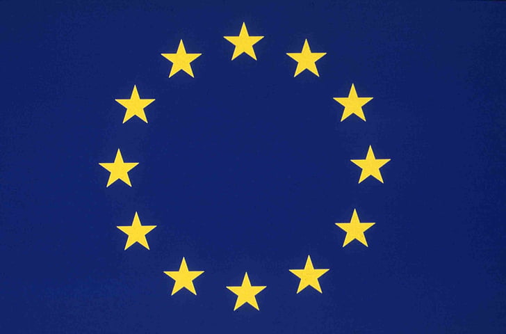Bandiere, bandiere dell'Unione Europea, Sfondo HD