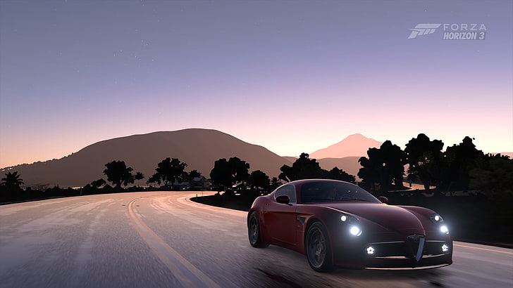 Forza Horizont 3, Alfa Romeo 8C, HD-Hintergrundbild