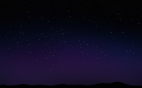 ночное небо красивые картинки, HD обои HD wallpaper