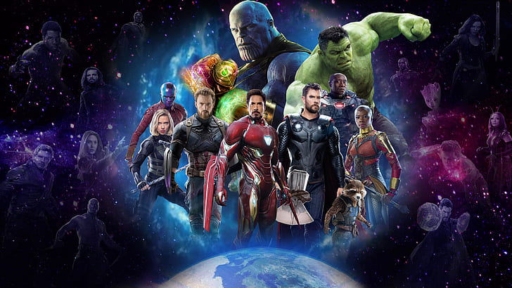 Avengers 4 Artwork aus Infinity War, HD-Hintergrundbild