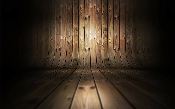 melengkung, kayu, Wallpaper HD