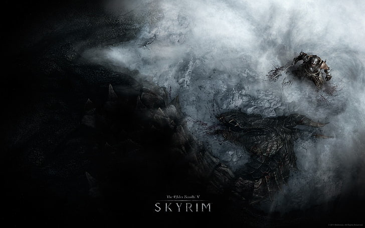 Aplicação do jogo Skyrim, The Elder Scrolls V: Skyrim, HD papel de parede