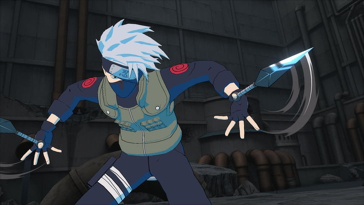 Naruto Shippuden: Ultimate Ninja Storm Revolution, Kakashi Hatake, Naruto, HD papel de parede