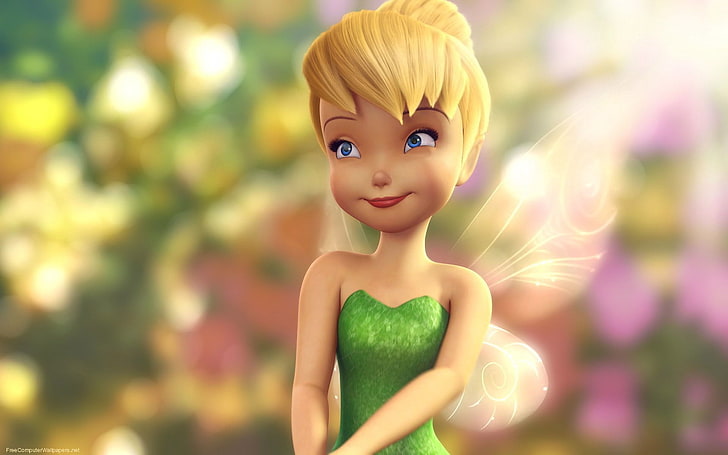 Картинка на Tinker Bell, tinkerbell, фея, крила, HD тапет