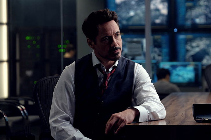 Demir Adam, Robert Downey Jr., 4K, Yenilmezler: Sonsuzluk Savaşı, Tony Stark, HD masaüstü duvar kağıdı