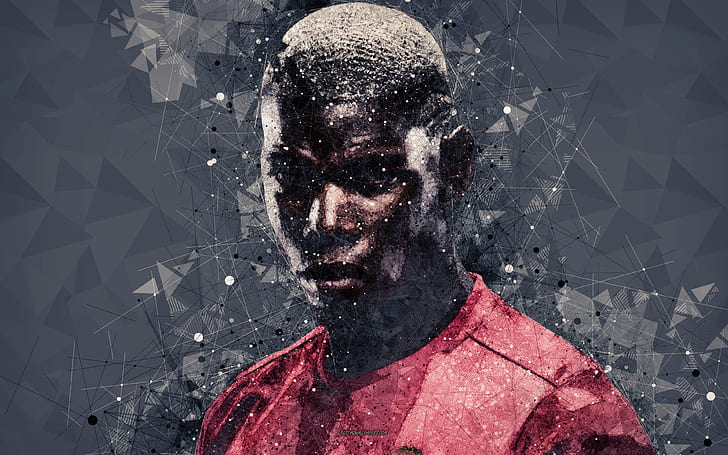 Fútbol, ​​Paul Pogba, francés, Manchester United F.C., Fondo de pantalla HD