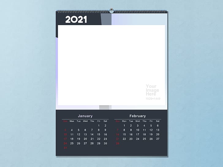 Calendario 2021, plantilla, Fondo de pantalla HD | Wallpaperbetter