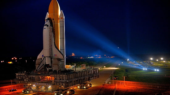 discovery, launch, nasa, pad, shuttle, space, HD wallpaper HD wallpaper