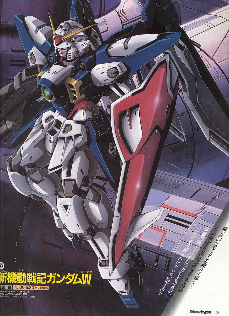 аниме, мобильный костюм Gundam Wing, HD обои, телефон обои