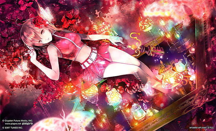 Anime, Vocaloid, Meiko (Vocaloid), HD masaüstü duvar kağıdı