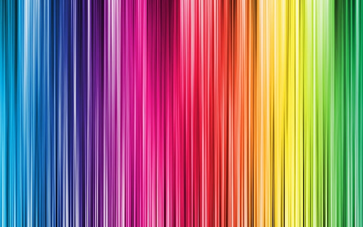 permukaan warna-warni, abstrak, warna-warni, garis, seni digital, Wallpaper HD