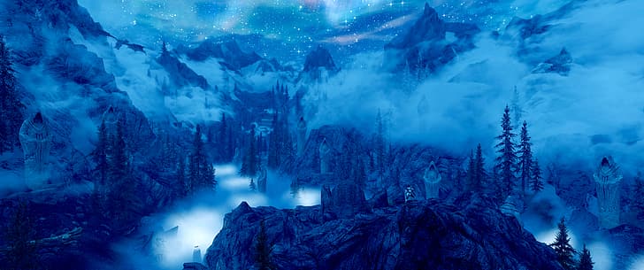 Skyrim Remastered, The Elder Scrolls V: Skyrim, ultraweit, HD-Hintergrundbild