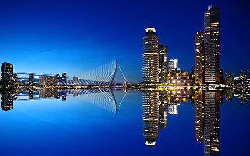 Rotterdam Niederlande 4K, Niederlande, Rotterdam, HD-Hintergrundbild HD wallpaper