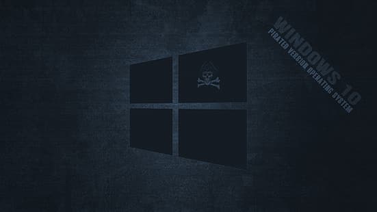Pirat, Fenster, dunkel, Fenster 10, HD-Hintergrundbild HD wallpaper