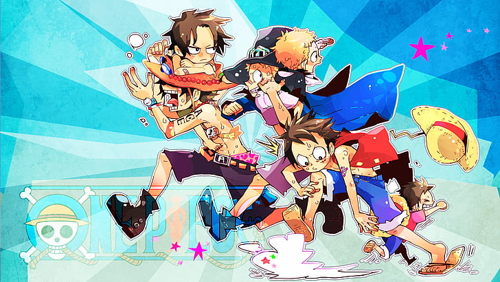 Anime, One Piece, Monkey D. Luffy, Portgas D. Ace, Sabo (One Piece), HD  wallpaper | Wallpaperbetter