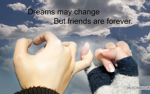 couple, finger, friend, friendship, hand, quotes, HD wallpaper HD wallpaper