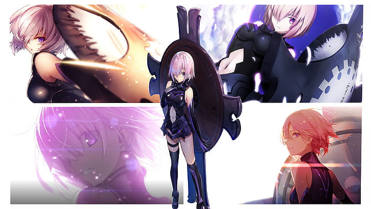 аниме, аниме момичета, Fate Series, Fate / Grand Order, Shielder (Fate / Grand Order), HD тапет