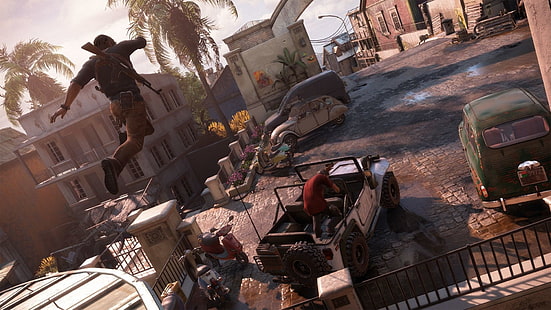 Uncharted, Uncharted 4: A Thief's End, Nathan Drake, Fondo de pantalla HD HD wallpaper