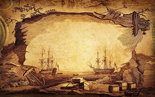 Artistic, Maritime History, HD wallpaper HD wallpaper