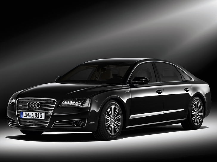 2011, a8l, armored, audi, d 4, luxury, security, w12, HD wallpaper