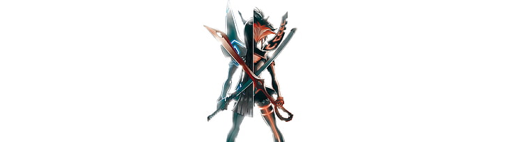 personnage avec papier peint samouraï, chevalier avec papier peint épée, Kill la Kill, Matoi Ryuuko, Kiryuin Satsuki, Fond d'écran HD