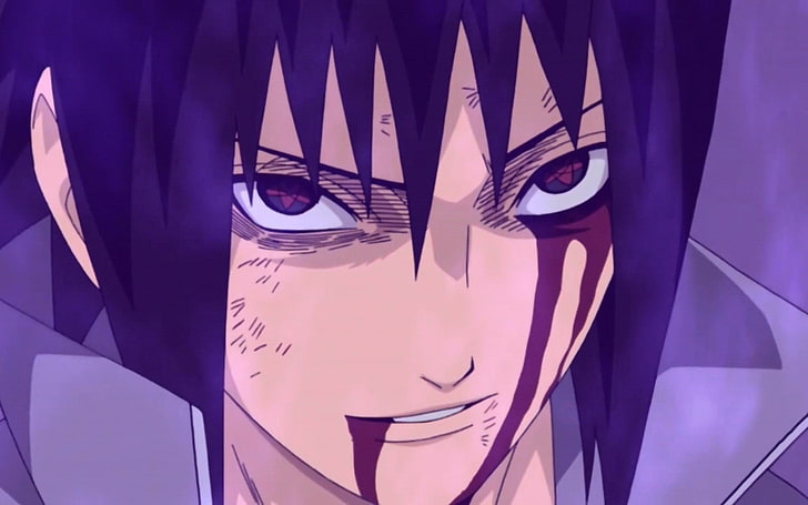 anime, Naruto Shippuuden, Uchiha Sasuke, Wallpaper HD