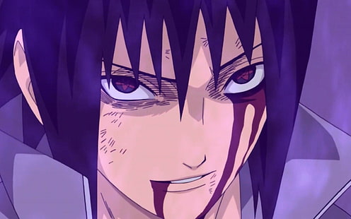 anime, Naruto Shippuuden, Uchiha Sasuke, HD wallpaper HD wallpaper