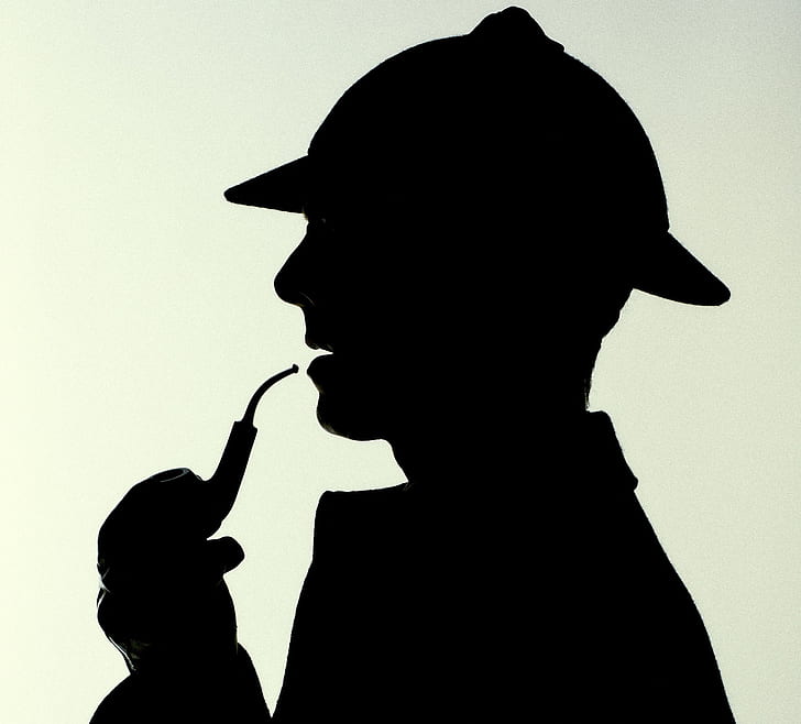 hat, Sherlock Holmes, Benedict Cumberbatch, Sherlock, Sherlock BBC, Sherlock (TV series), Smoking pipe, HD wallpaper