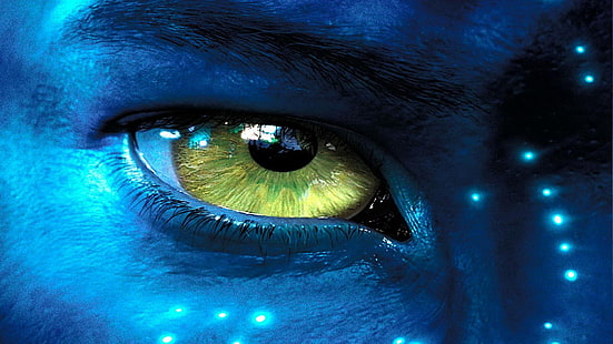 Аватар Джеймса Кэмерона обои, фильмы, Аватар, синяя кожа, HD обои HD wallpaper