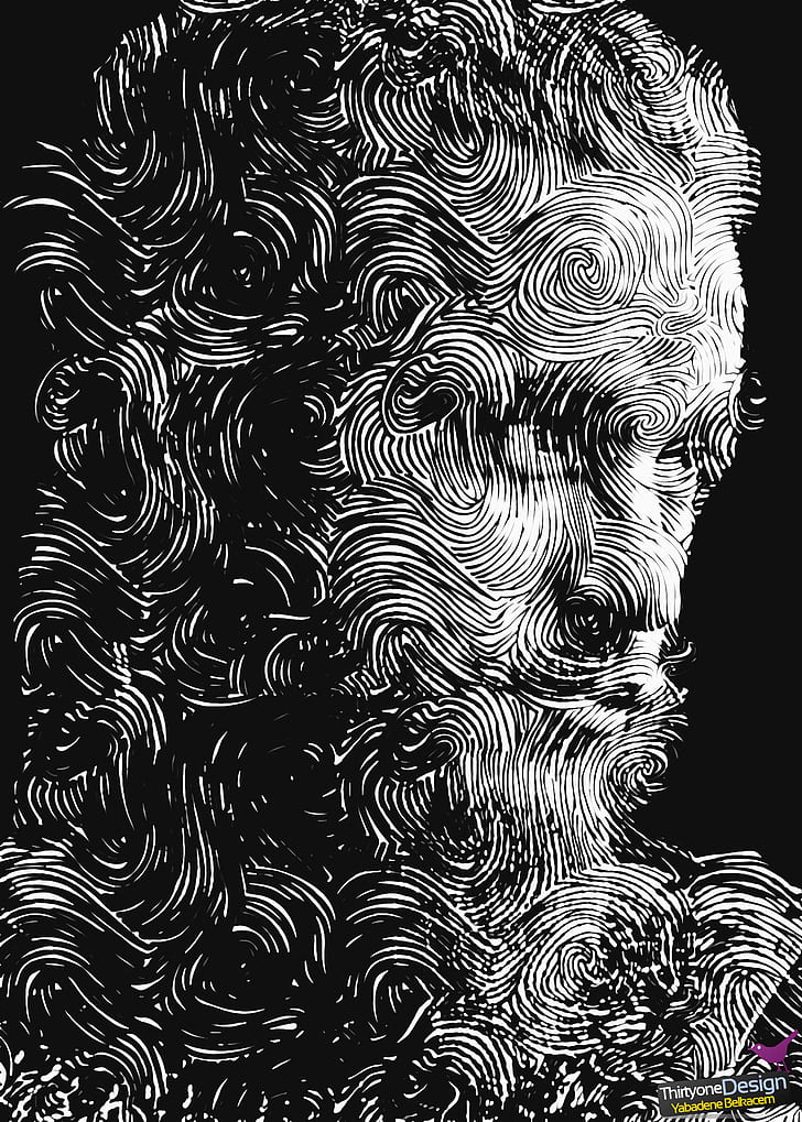 Ragnar, Wikinger, abstrakt, HD-Hintergrundbild, Handy-Hintergrundbild