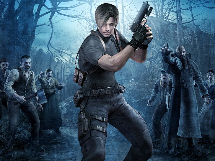 Resident Evil, Resident Evil 4, Leon S. Kennedy, Wallpaper HD