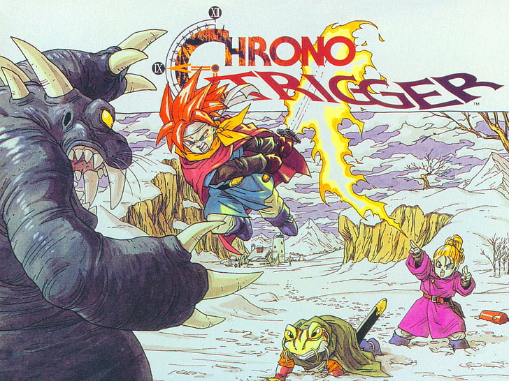 Chrono Trigger, video games, 16-bit, anime, retro games, HD wallpaper
