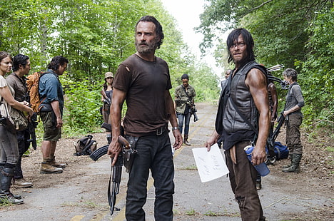 Fernsehserie, The Walking Dead, Besetzung, Rick Grimes, HD-Hintergrundbild HD wallpaper