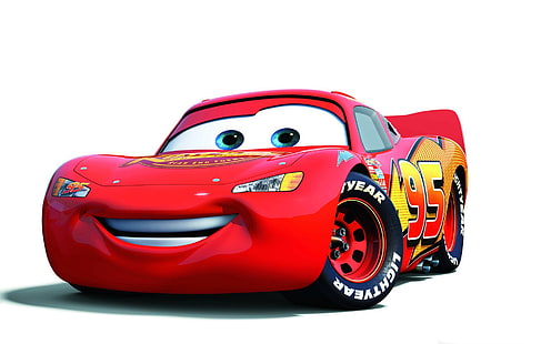 lightning mcqueen cars-Cartoon HD Wallpaper ، Disney Pixars Lightning McQueen، خلفية HD HD wallpaper