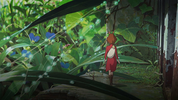 Película, El mundo secreto de Arrietty, Fondo de pantalla HD