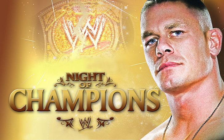 Night Of Champions, John Cena, WWE, , heavyweight championship, john cena, HD  wallpaper | Wallpaperbetter