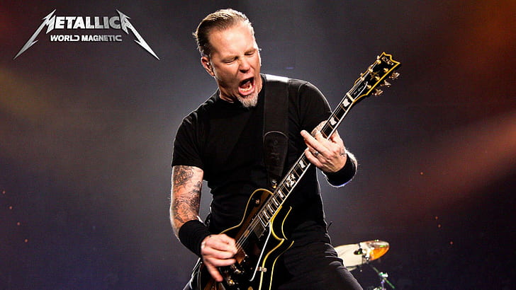 Metallica, James Hetfield, HD wallpaper