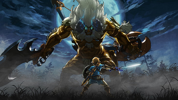 8K, Legenda Zelda: Breath of the Wild, The Master Trials, 4K, Wallpaper HD