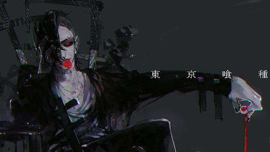 Tokyo Ghoul, anime, Uta (Tokyo Ghoul), HD wallpaper HD wallpaper