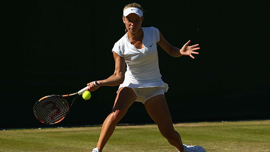 Кейти Суон, тенис, тенис ракети, жени, HD тапет HD wallpaper