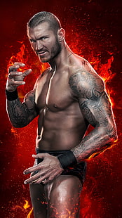 Randy Orton 2015, wallpaper digital WWE, WWE,, randy orton, pegulat, Wallpaper HD HD wallpaper